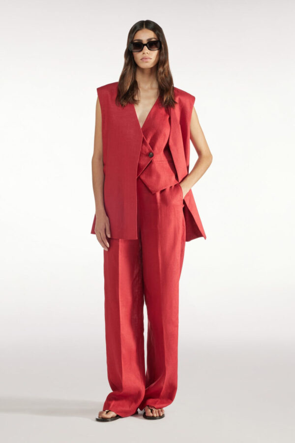 Pantalone Cesira - bele - Image 3