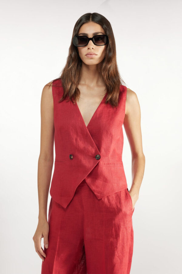 Prsluk Suzy - beli - Image 2