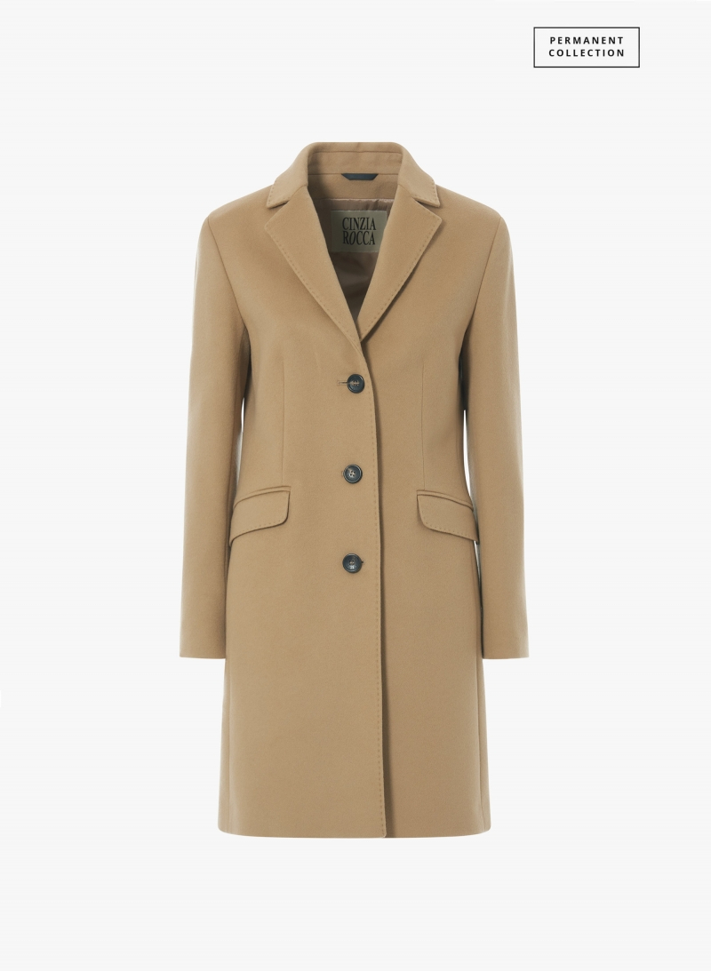 Midi kaput sa jednorednim kopčanjem - Slika 4