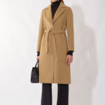 Dugačak kaput sa pojasom