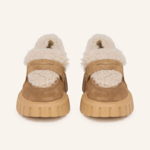 Grenelle Full Shearling Light Brown Beige
