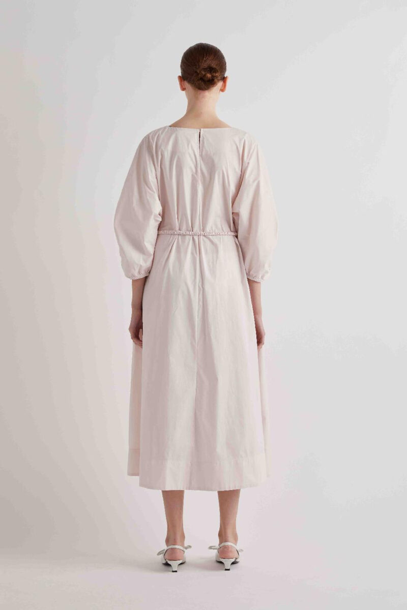 Dugačka haljina sa kimono rukavima - Slika 3