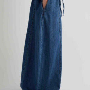 Široke pantalone rastegljivog pojasa