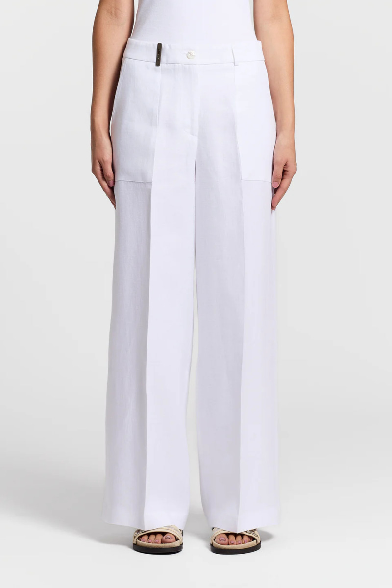 Laneni gabardin set - Slika 6