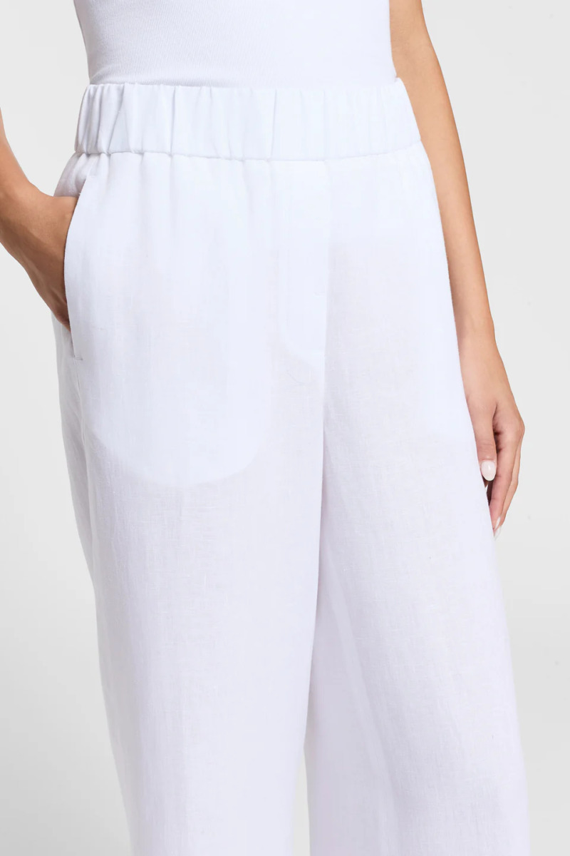 Lanene palazzo pantalone - Slika 4