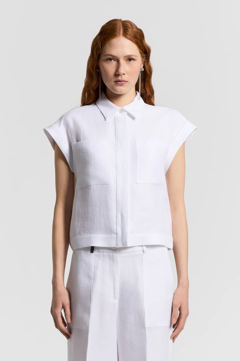 Laneni gabardin set - Slika 2